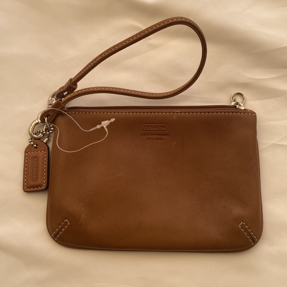 Vintage Coach wristlet